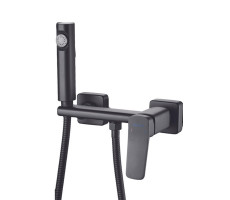 Гигиенический душ со смесителем Shevanik S9905H-1, черный