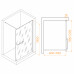 Душевая перегородка RGW WA-041B 1000 35104010-14 Черный Душевая перегородка RGW WA-041B 1000 35104010-14 Черный