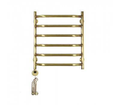 Полотенцесушитель электрический Domoterm Лаура Лаура Плюс П6 500х600 АБР EL Античная бронза 
