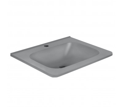 Раковина Vincea VCB-2VP600G из кварцевого камня, цвет серый 