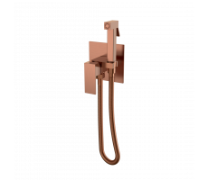 Смеситель гигиенический, QUBIC Copper Brushed Boheme 477-CB брашированная медь Смеситель гигиенический, QUBIC Copper Brushed Boheme 477-CB брашированная медь