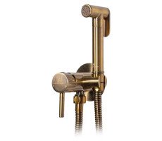 Гигиенический душ со смесителем встраиваемый Grocenberg GB001BR, бронза Гигиенический душ со смесителем встраиваемый Grocenberg GB001BR, бронза