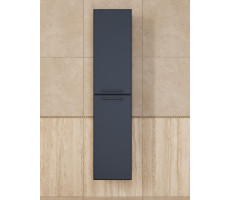 Шкаф-пенал для ванной Uperwood Foster NEW 36х30х160 см, черный PFosterNEWb 