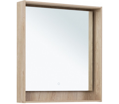 Зеркало Aquanet Милан 80 дуб светлый 00336405 