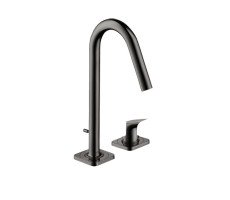Смеситель для раковины Axor Citterio M 34132330 полированный черный хром Смеситель для раковины Axor Citterio M 34132330 полированный черный хром