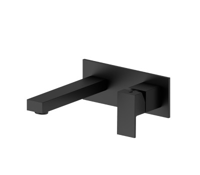 Смеситель для раковины Newform Ergo Q 66429E.01.093 Черный матовый 