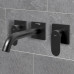 Смеситель для раковины WasserKRAFT Elbe 7400 7445 черный матовый 