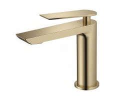 Смеситель для раковины Maretti Campanella CP32RF847, золотой сатин 