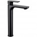 Смеситель для раковины высокий Grocenberg GB3009BL, черный 
