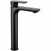 Смеситель для раковины высокий Grocenberg GB3009BL, черный 