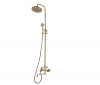 Комплект двухручковый для ванны и душа Bronze de Luxe ROYAL 10121DR бронза 
