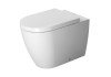 Приставной унитаз  DURAVIT Me by Starck 2169090000 (сиденье отдельно)