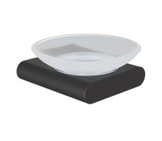 Мыльница Knotlor SD101BL черный матовый 