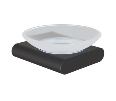 Мыльница Knotlor SD101BL черный матовый 