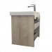 Тумба-умывальник Comforty Вена-70 дуб дымчатый с раковиной Адриана 70 00-00008929 
