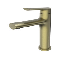 Смеситель Splenka для умывальника S50.10.03 золотой сатин Смеситель Splenka для умывальника S50.10.03 золотой сатин