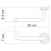 Держатель туалетной бумаги WasserKRAFT Ammer K-7000 7096 никель 