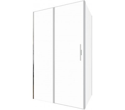 Душевой уголок Allen Brau Priority 120x100 3.31008.BA + 3.31020.BA серебро браш 