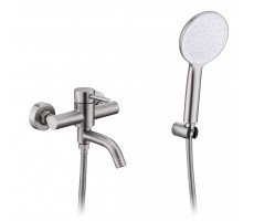 Смеситель для ванны Prohanss P31.30.05, сатин Смеситель для ванны Prohanss P31.30.05, сатин