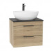 Тумба под раковину Onika Легран 60 подвесная, дуб галифакс, под столешницу 106162 