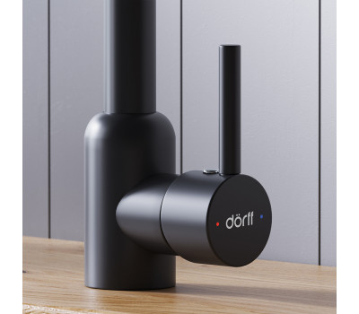 Смеситель для кухни Dorff Logic D3007022 Черный 