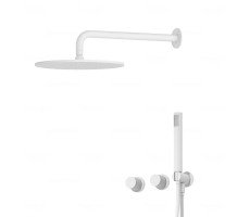 Комплект для душа скрытого монтажа Feramolli BO8834S-12 белый 