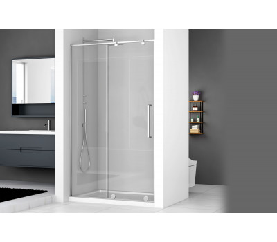 Душевая дверь Royal Bath BERN-S RB100-T-CH 100x195 (прозрачное) хром 