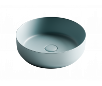 Умывальник чаша накладная круглая (цвет Зеленый Матовый) Element 390*390*120мм Ceramica Nova CN6022MLG Зеленый Матовый 