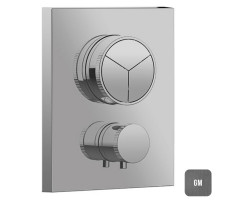 Термостаты: Смеситель для душа Almar Core E176683.GM Gun metal 
