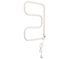 Полотенцесушитель элктрический Domoterm E-образный DMT 104-25 40x60 EK R Белый 