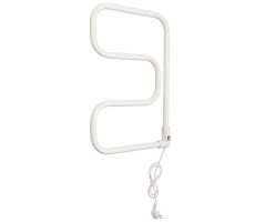 Полотенцесушитель элктрический Domoterm E-образный DMT 104-25 40x60 EK R Белый 