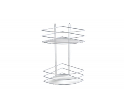 Полка Fixsen угловая двухэтажная цвет серый FX-710-2 