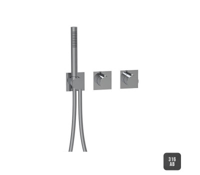 Смеситель для душа Almar Modular E180183.AB316 Черный 