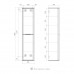 Шкаф-пенал EQUIL Desert 36 подвесной универсальный, амарок (ppDSRT36.R/L-25) Шкаф-пенал EQUIL Desert 36 подвесной универсальный, амарок (ppDSRT36.R/L-25)