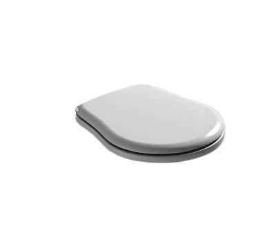 Сиденье для унитаза Kerasan Retro 108801 микролифт, цвет белый/хром