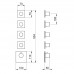 Встраиваемая часть Almar Modular E180084.HB Латунь 