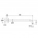Кронштейн верхнего душа Ritmonio Shower Q0BA6068BLX  
