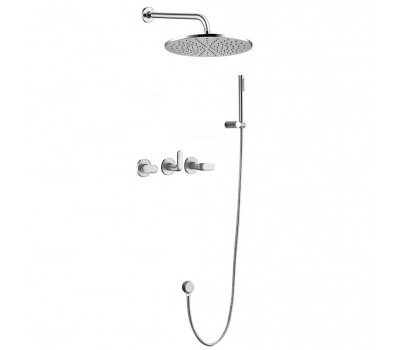 Душевой комплект Feramolli CL759-12 (30см.), хром 