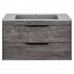 База под раковину Vincea Chiara 2D 800 подвесная, 2 выкатных ящика soft-close, G.Stone 