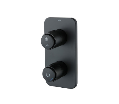 Смеситель IDDIS двумя выходами с управлением Push Control черный матовый встраиваемый Slide SLIBLBT Смеситель IDDIS двумя выходами с управлением Push Control черный матовый встраиваемый Slide SLIBLBT