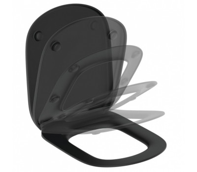 Крышка-сиденье для унитаза Ideal Standard Silk Black Tesi T3529V3 Черный 