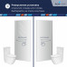 Душевая дверь RGW PA-103 800 020810308-21 Хром 