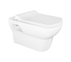 Унитаз подвесной Turavit PLAZA в комплекте с тонким сиденьем микролифт (PLZ 1710+0419) Унитаз подвесной Turavit PLAZA в комплекте с тонким сиденьем микролифт (PLZ 1710+0419)