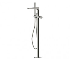 Смеситель напольный для ванны WasserKRAFT Tauber 6421 никель 