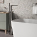 Смеситель напольный для ванны WasserKRAFT Tauber 6421 никель 