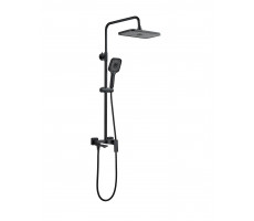 Душевая система Shevanik S9636H, черный