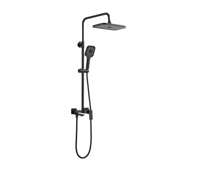 Душевая система Shevanik S9636H, черный