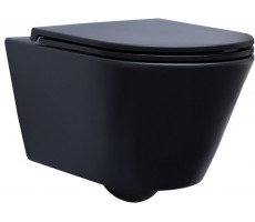 Унитаз подвесной Aquanet Lake черный матовый Унитаз подвесной Aquanet Lake черный матовый