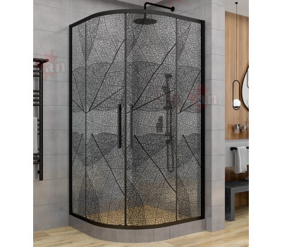 Душевой уголок AvaCan HB 80 черный 