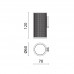 Стакан Oasis Defile 0AGD017CR Хром 